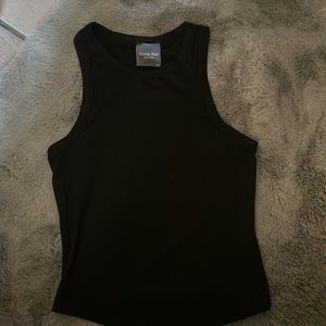 Black Olivia Rae crop